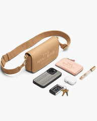 The Leather Mini Bag - Cement | Marc Jacobs sale