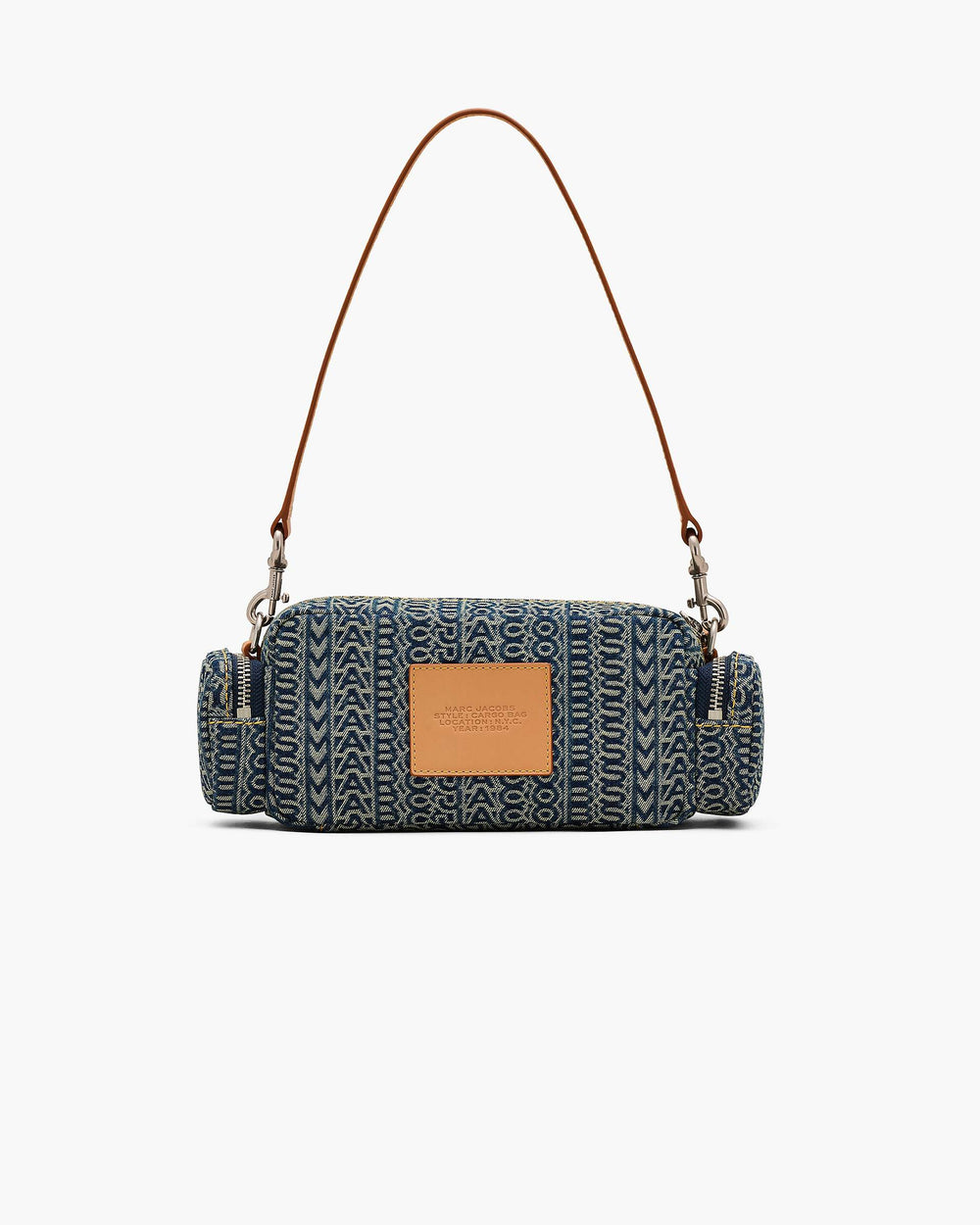 The Cargo Monogram Denim Shoulder Bag - Sun Faded Denim | Marc Jacobs for sale