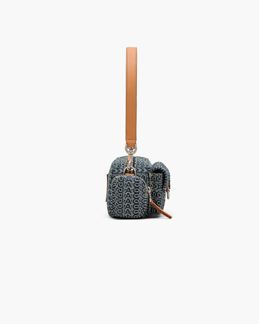 The Cargo Monogram Denim Shoulder Bag - Sun Faded Denim | Marc Jacobs for sale