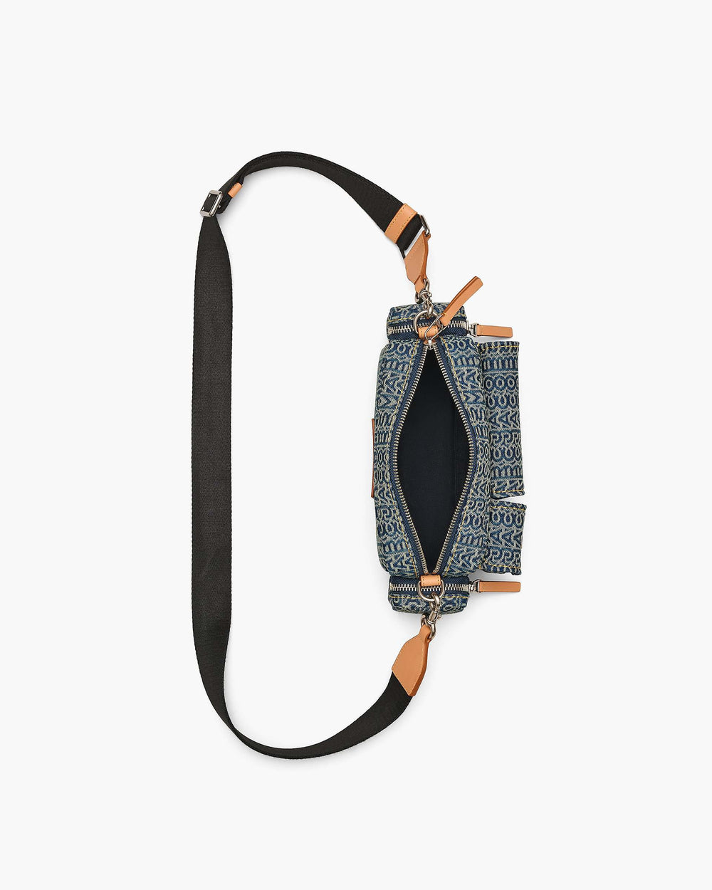The Cargo Monogram Denim Shoulder Bag - Sun Faded Denim | Marc Jacobs for sale