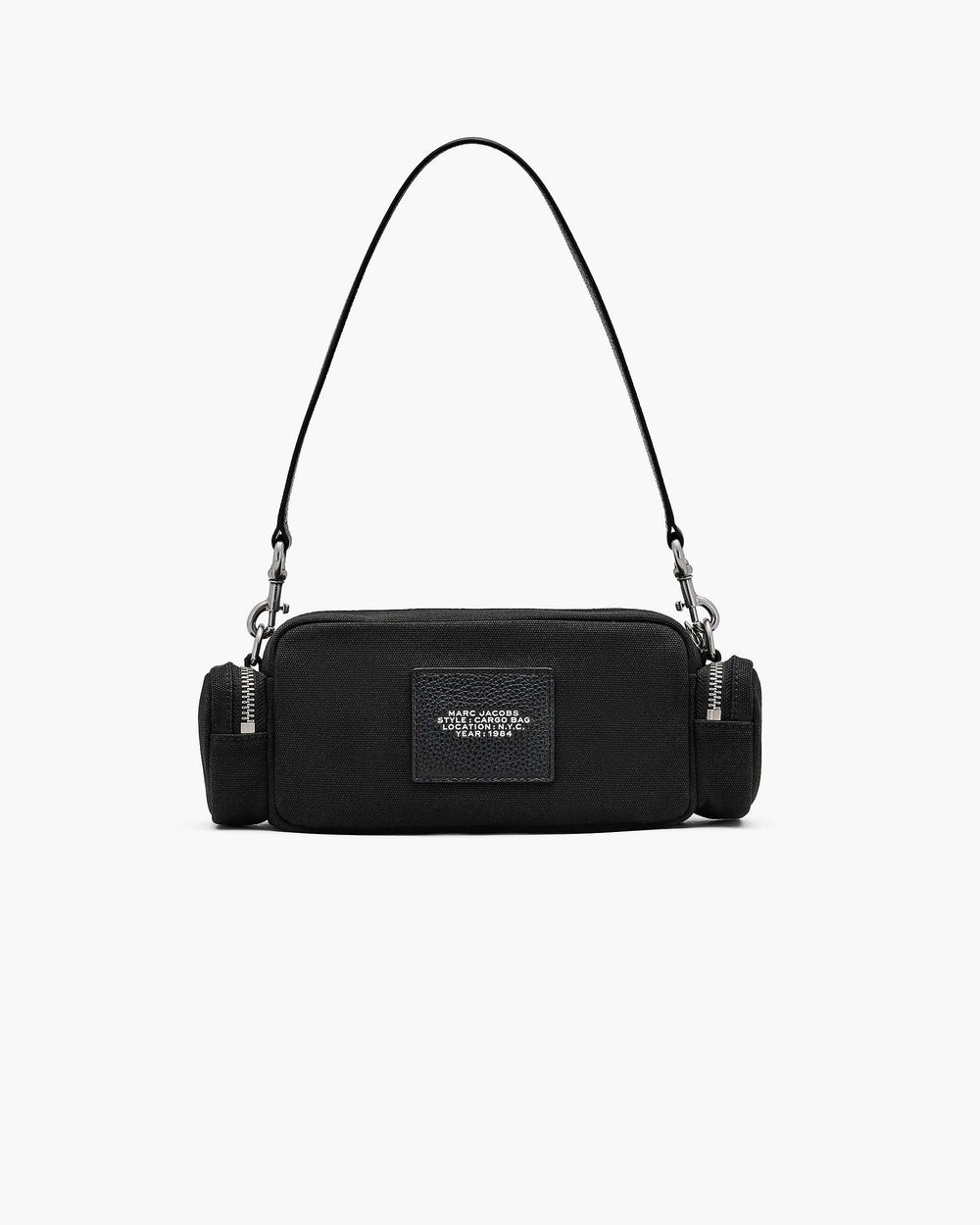 The Cargo Canvas Shoulder Bag - Black | Marc Jacobs on sale