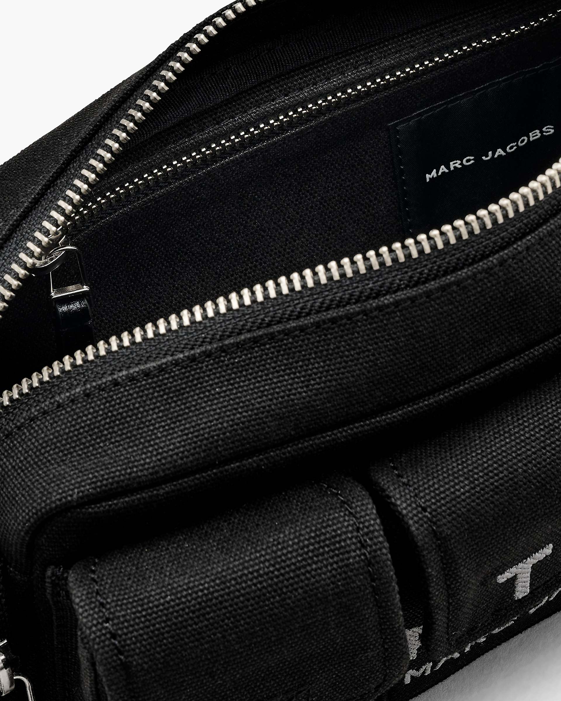 The Cargo Canvas Shoulder Bag - Black | Marc Jacobs on sale