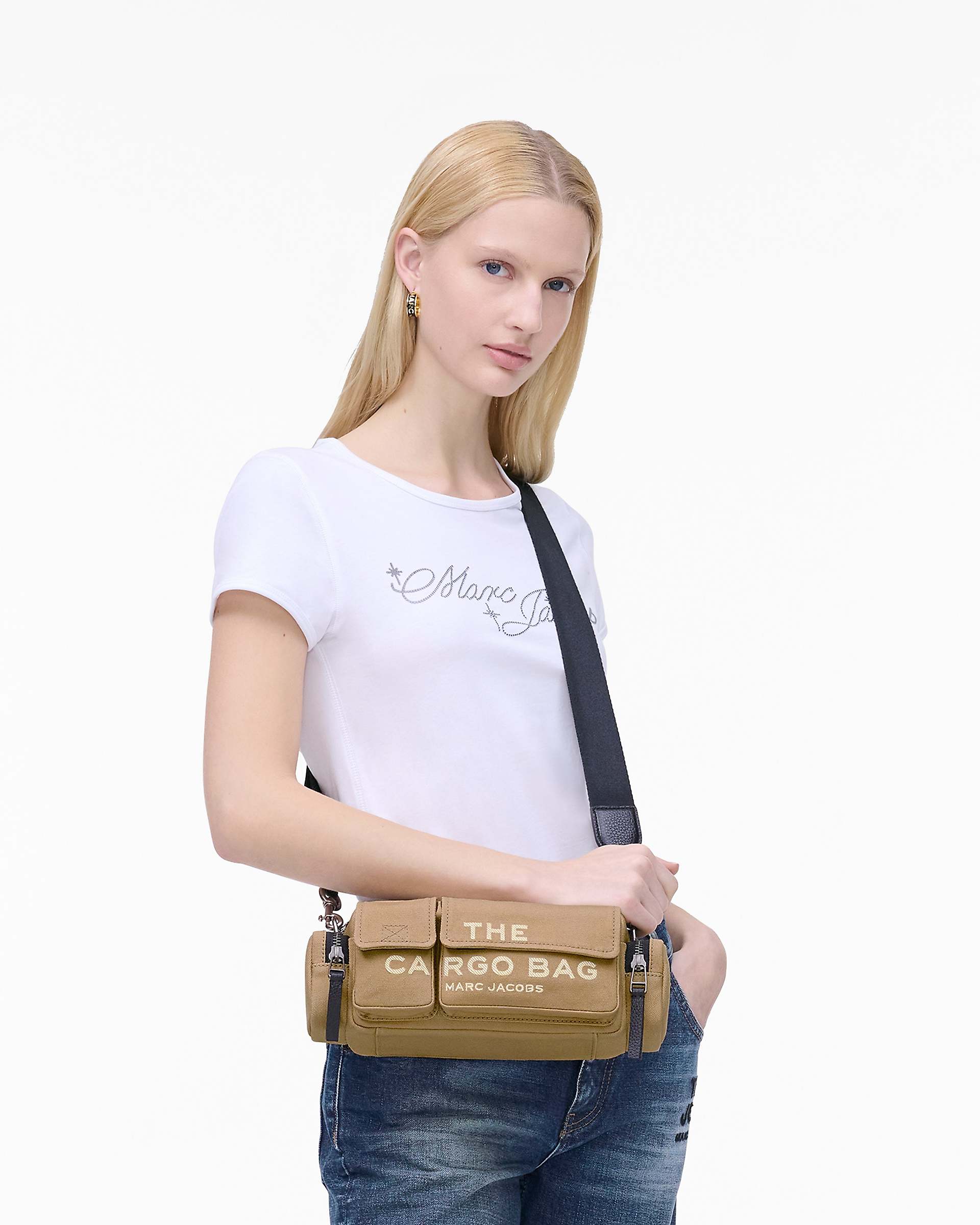 The Cargo Canvas Shoulder Bag - Camel | Marc Jacobs US