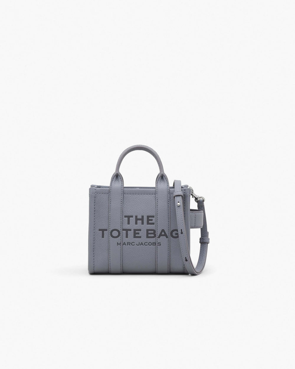 The Leather Crossbody Tote Bag - Wolf Grey | Marc Jacobs online