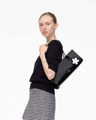 The Glam Mirror Satchel - Black | Marc Jacobs online