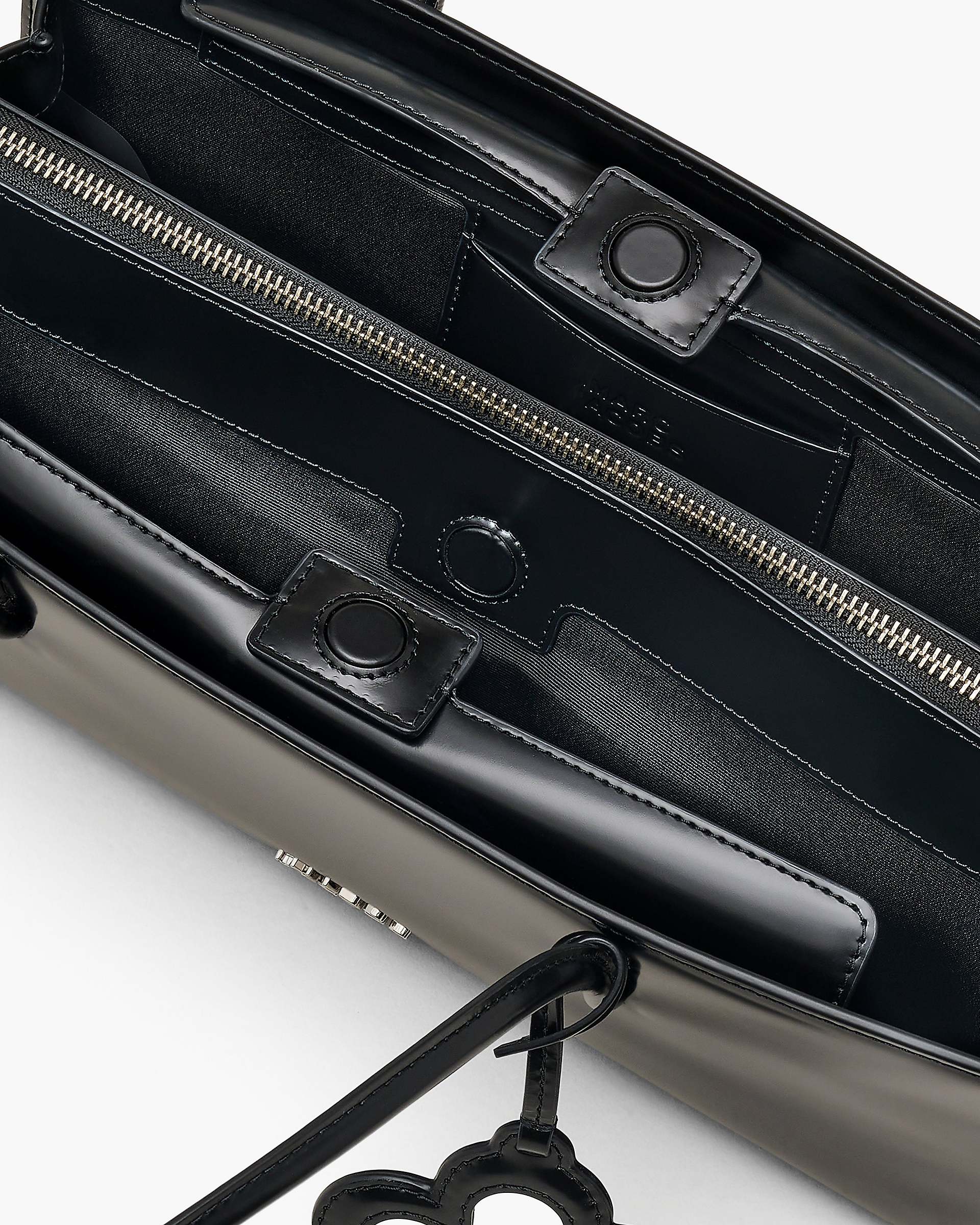 The Glam Mirror Satchel - Black | Marc Jacobs online