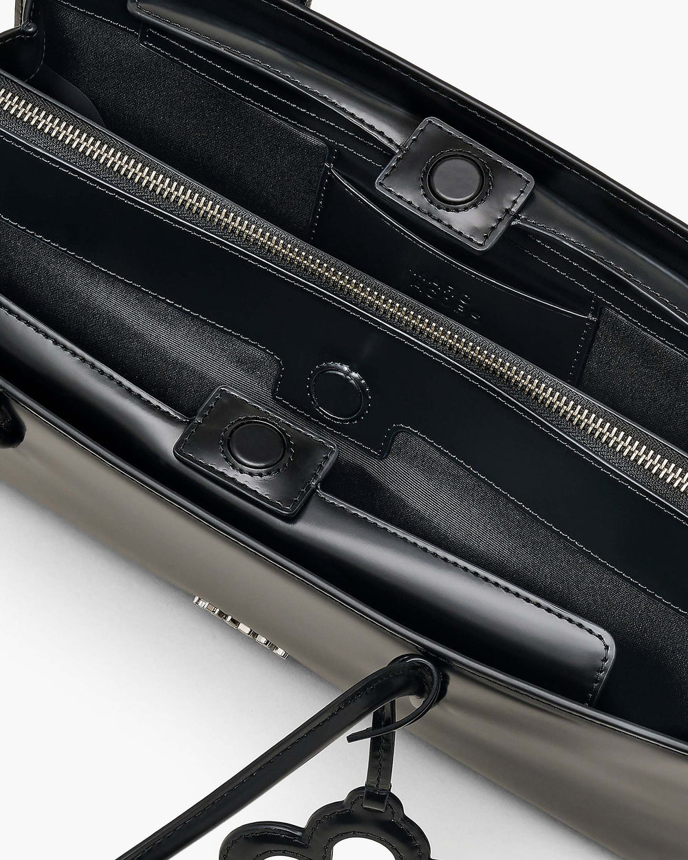 The Glam Mirror Satchel - Black | Marc Jacobs online