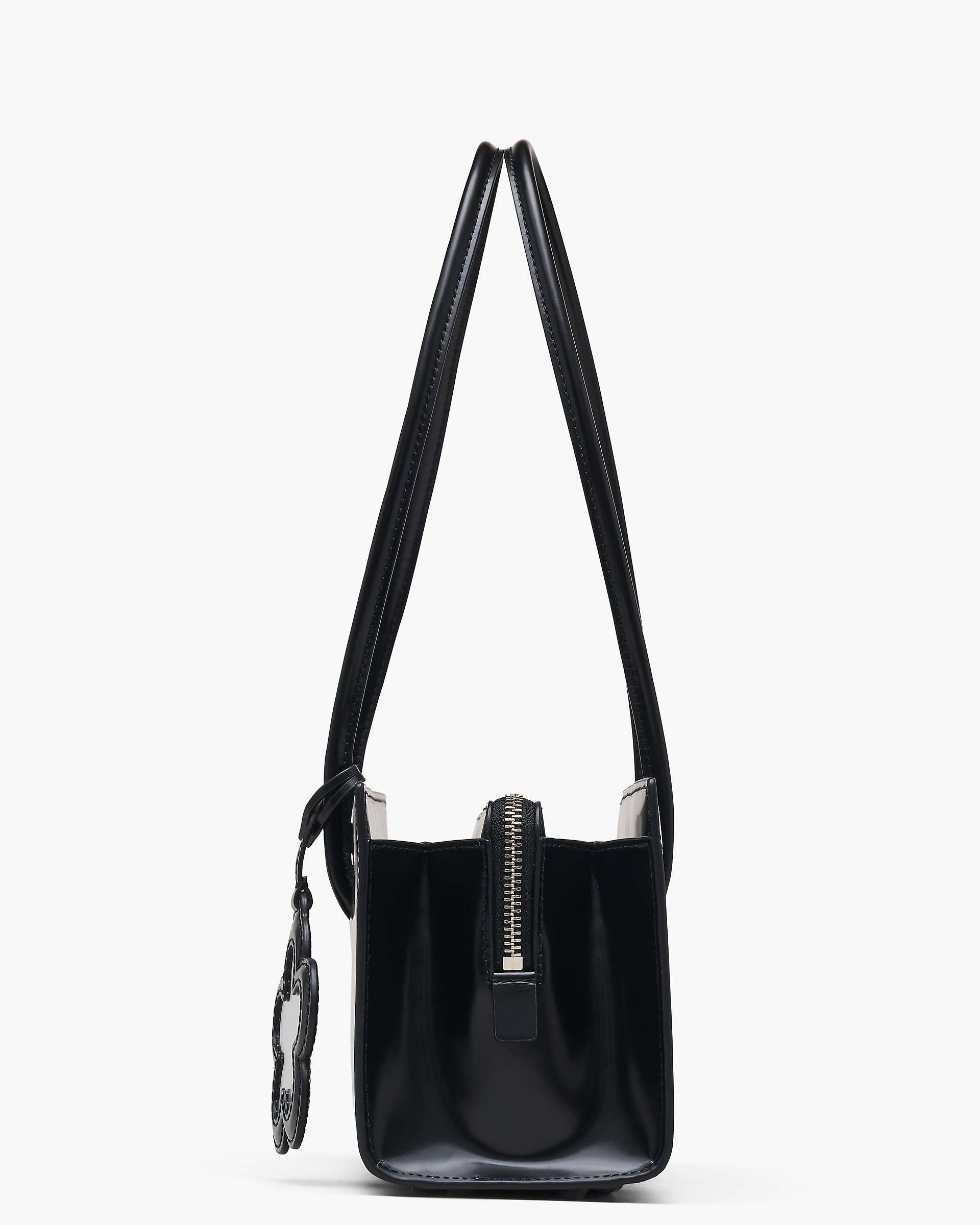 The Glam Mirror Satchel - Black | Marc Jacobs online