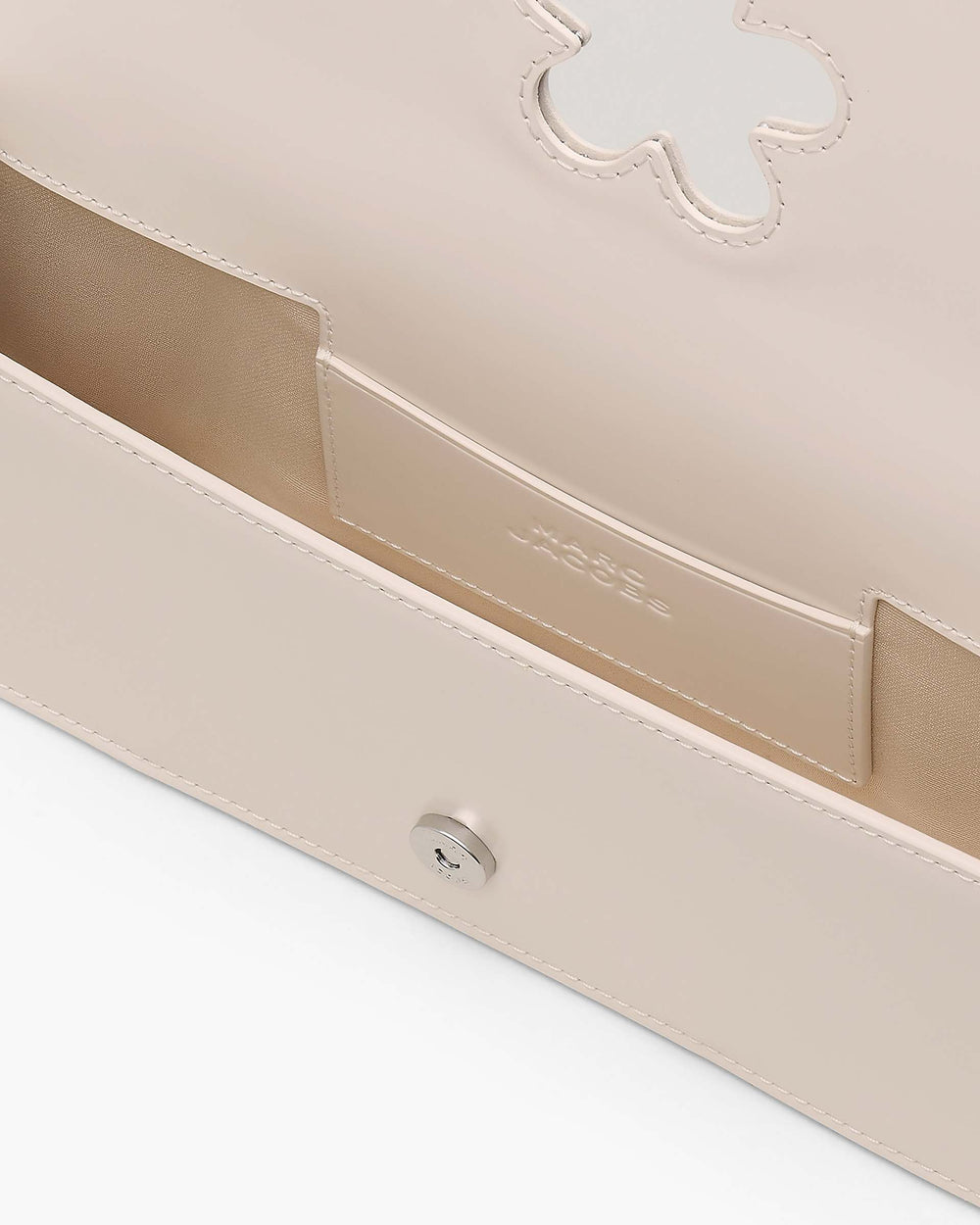 The Glam Mirror Shoulder Bag - Cotton White | Marc Jacobs on sale