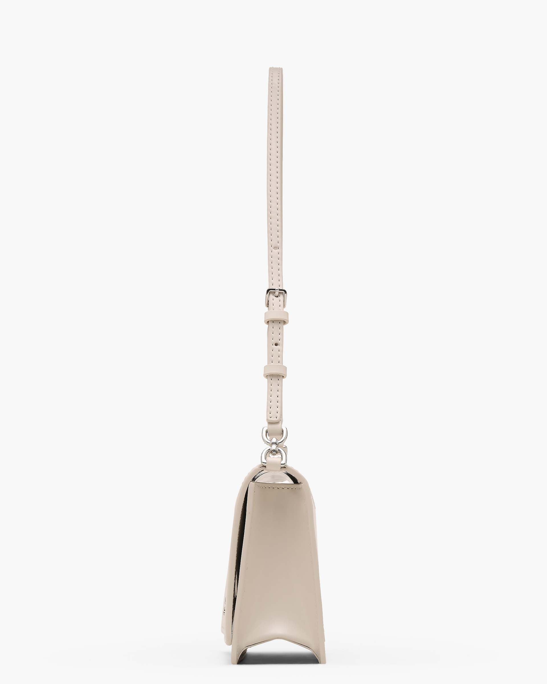 The Glam Mirror Shoulder Bag - Cotton White | Marc Jacobs on sale