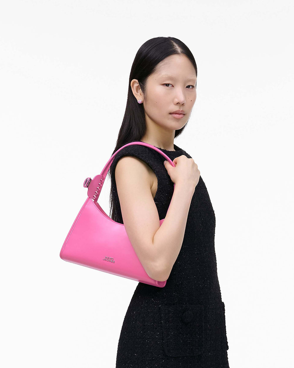 The Claw Clip Shoulder Bag - Bow Pink | Marc Jacobs on sale