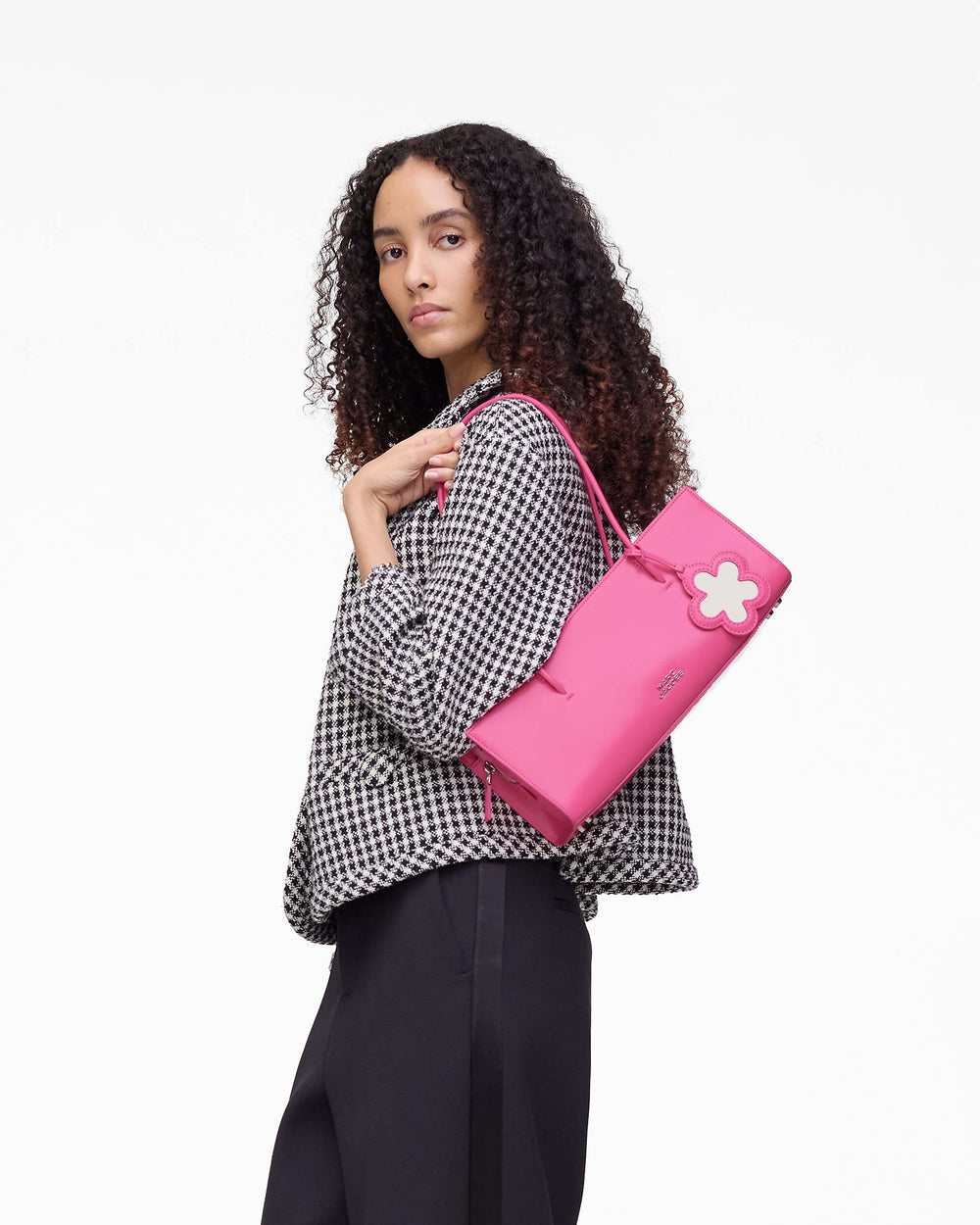 The Glam Mirror Satchel - Bow Pink | Marc Jacobs online