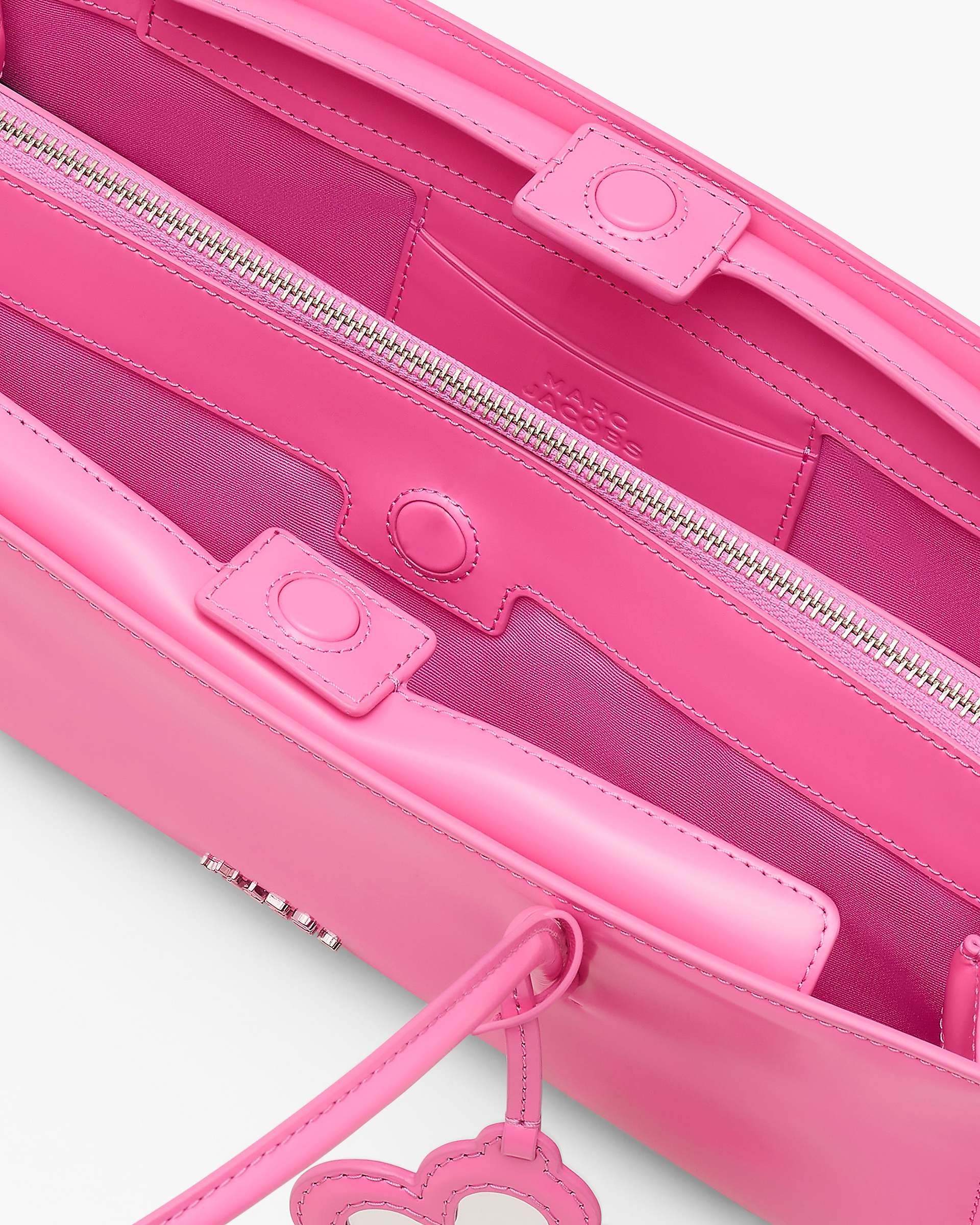 The Glam Mirror Satchel - Bow Pink | Marc Jacobs online