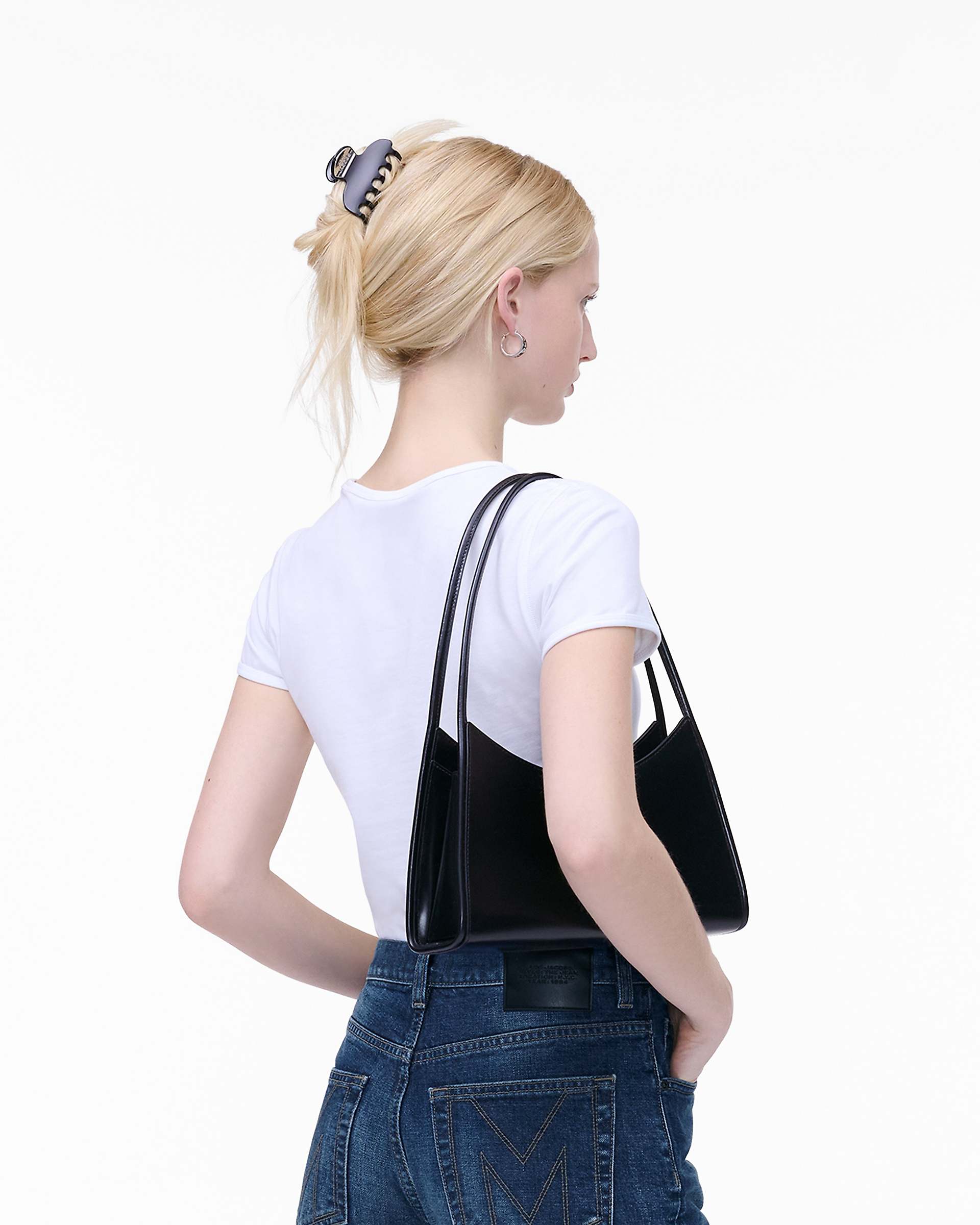 The Claw Clip Shoulder Bag - Cotton White | Marc Jacobs sale