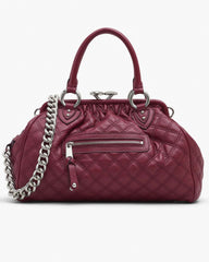 Re-Edition Quilted Leather Stam Bag - Cherry | Marc Jacobs on sale