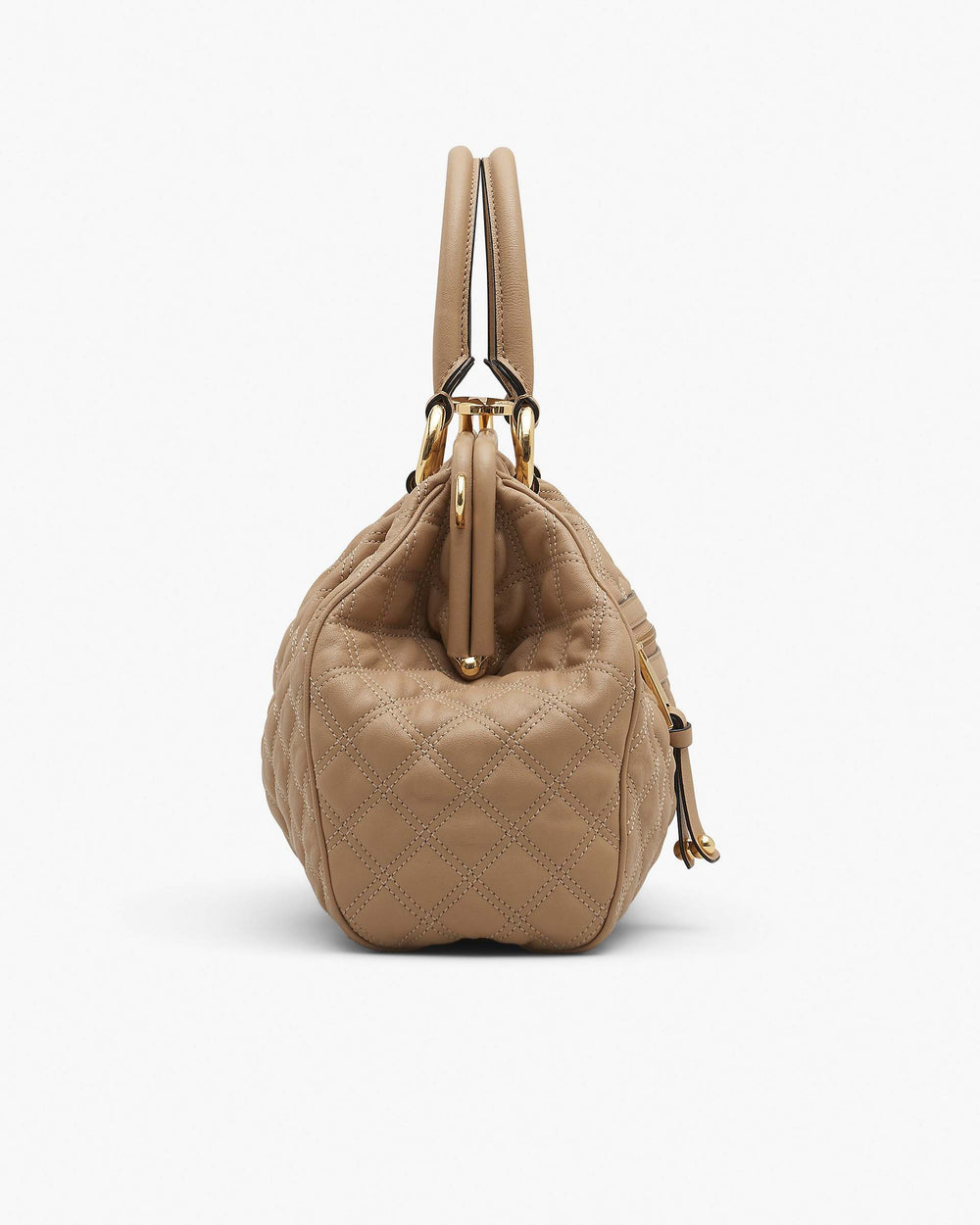Re-Edition Quilted Leather Stam Bag - Camel | Marc Jacobs online