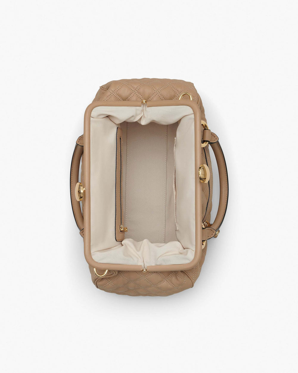 Re-Edition Quilted Leather Stam Bag - Camel | Marc Jacobs online