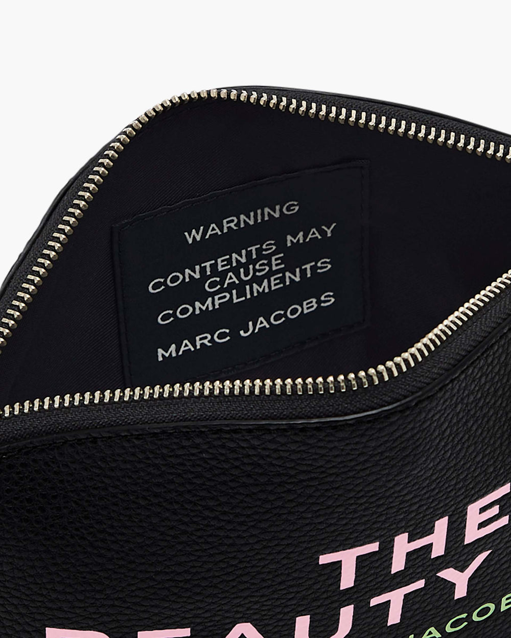 The Sticker Patch Beauty Bag - Black Multi | Marc Jacobs sale