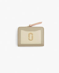The Utility Snapshot Mini Compact Wallet - Khaki Multi|Khaki Multi | Marc Jacobs on sale