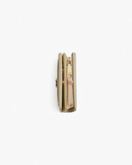 The Utility Snapshot Mini Compact Wallet - Khaki Multi|Khaki Multi | Marc Jacobs on sale