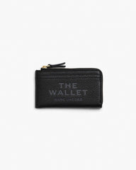 The Leather Top Zip Multi Wallet - Black|Black | Marc Jacobs discount