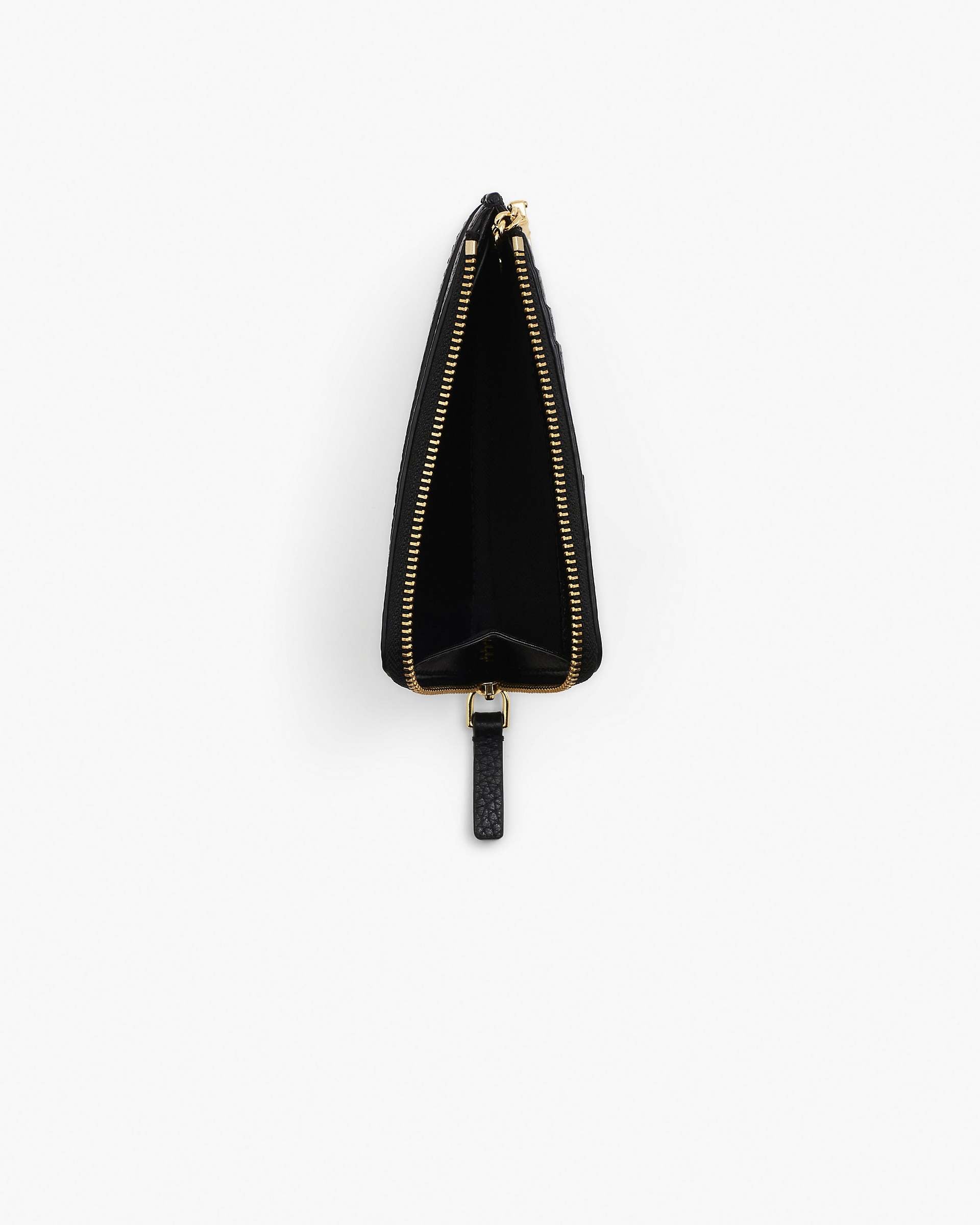 The Leather Top Zip Multi Wallet - Black|Black | Marc Jacobs discount