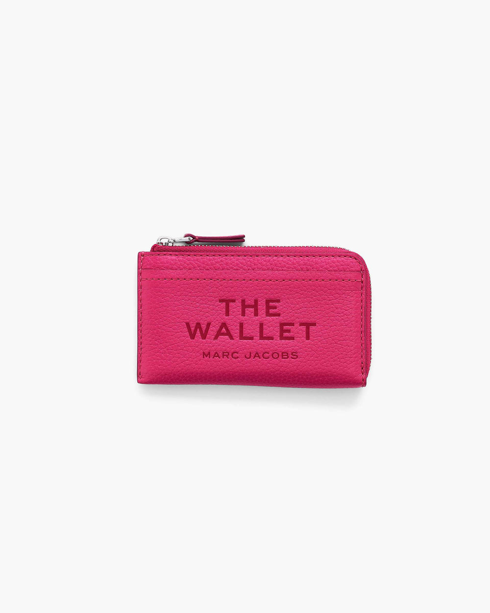 The Leather Top Zip Multi Wallet - Raspberry Pink|Raspberry Pink | Marc Jacobs online