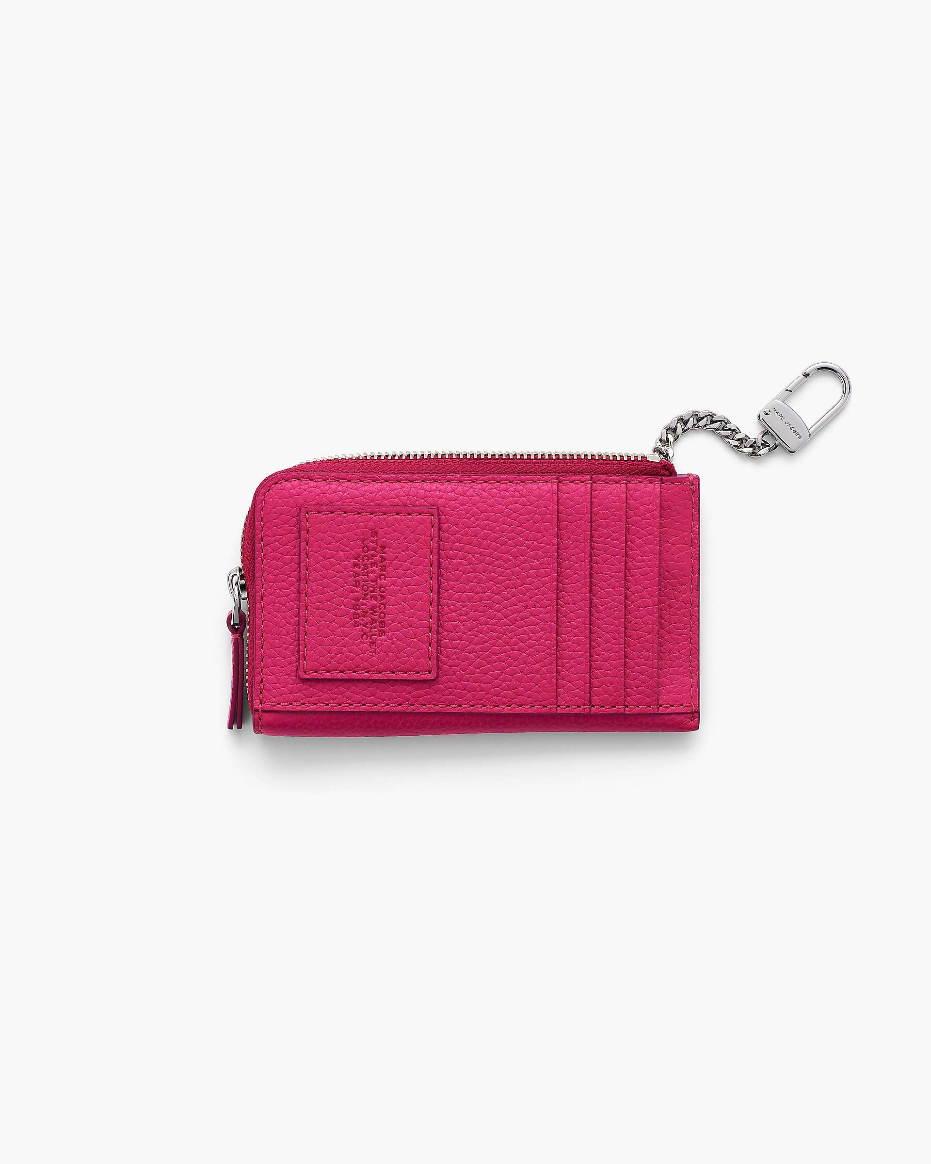 The Leather Top Zip Multi Wallet - Raspberry Pink|Raspberry Pink | Marc Jacobs online