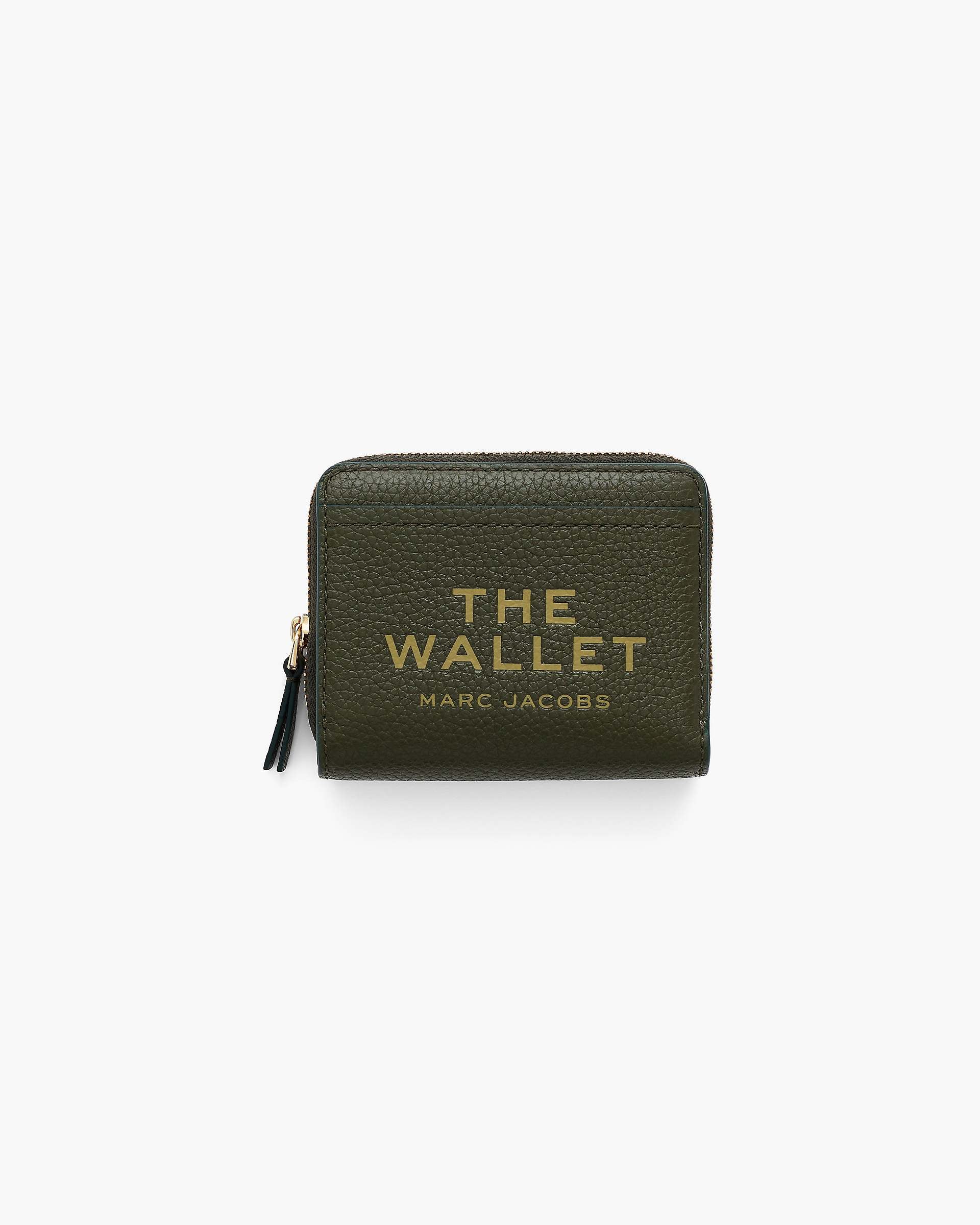 The Leather Mini Compact Wallet - Forest|Forest | Marc Jacobs for sale