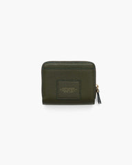 The Leather Mini Compact Wallet - Forest|Forest | Marc Jacobs for sale