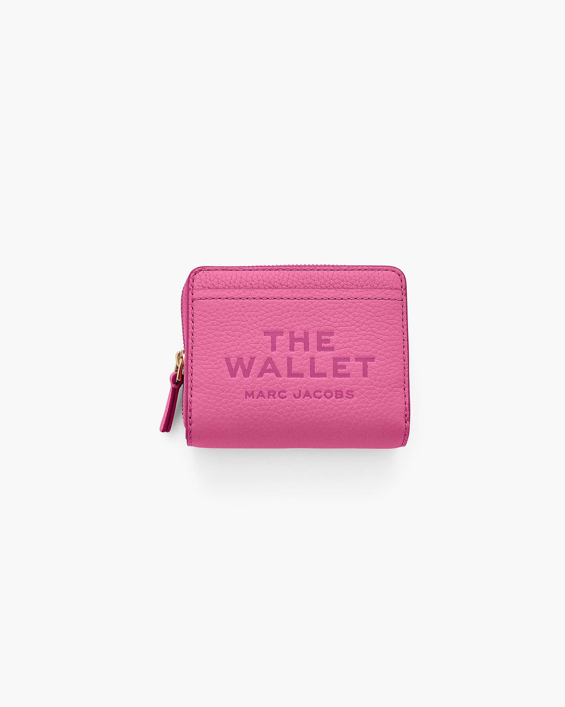 The Leather Mini Compact Wallet - Bow Pink|Bow Pink | Marc Jacobs US