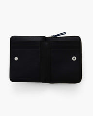 The Leather Mini Compact Wallet - Blue Sea|Blue Sea | Marc Jacobs online