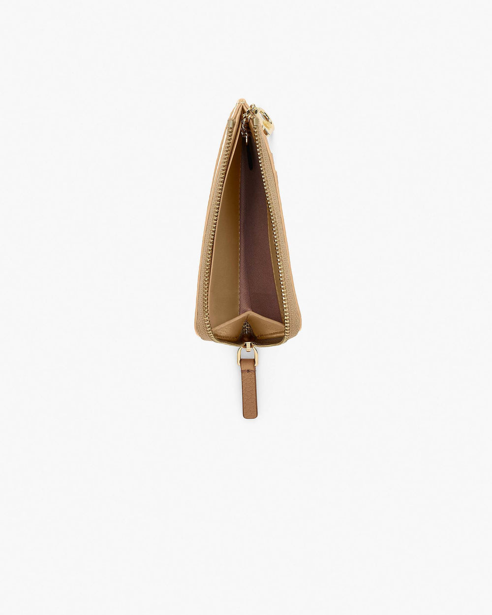 The Leather Top Zip Multi Wallet - Camel|Camel | Marc Jacobs online