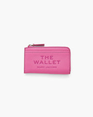 The Leather Top Zip Multi Wallet - Bow Pink|Bow Pink | Marc Jacobs US