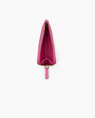The Leather Top Zip Multi Wallet - Bow Pink|Bow Pink | Marc Jacobs US