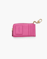 The Leather Top Zip Multi Wallet - Bow Pink|Bow Pink | Marc Jacobs US