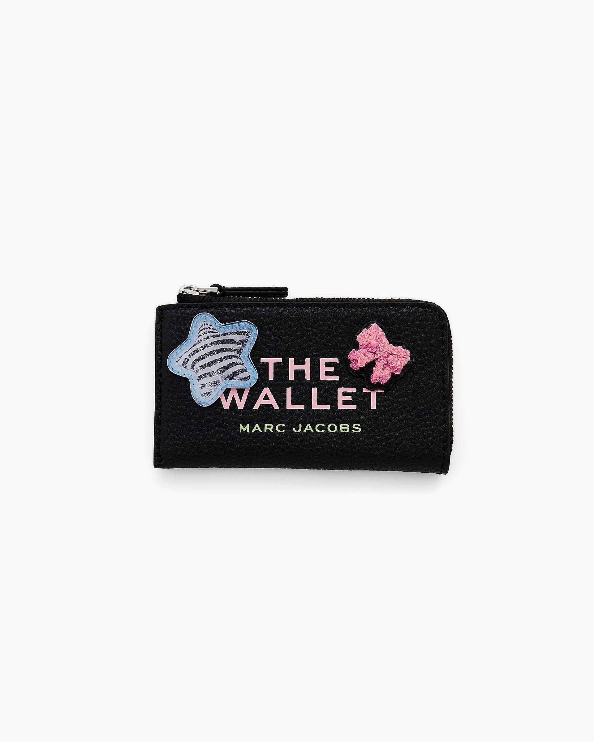 The Sticker Patch Top Zip Multi Wallet - Black Multi | Marc Jacobs discount