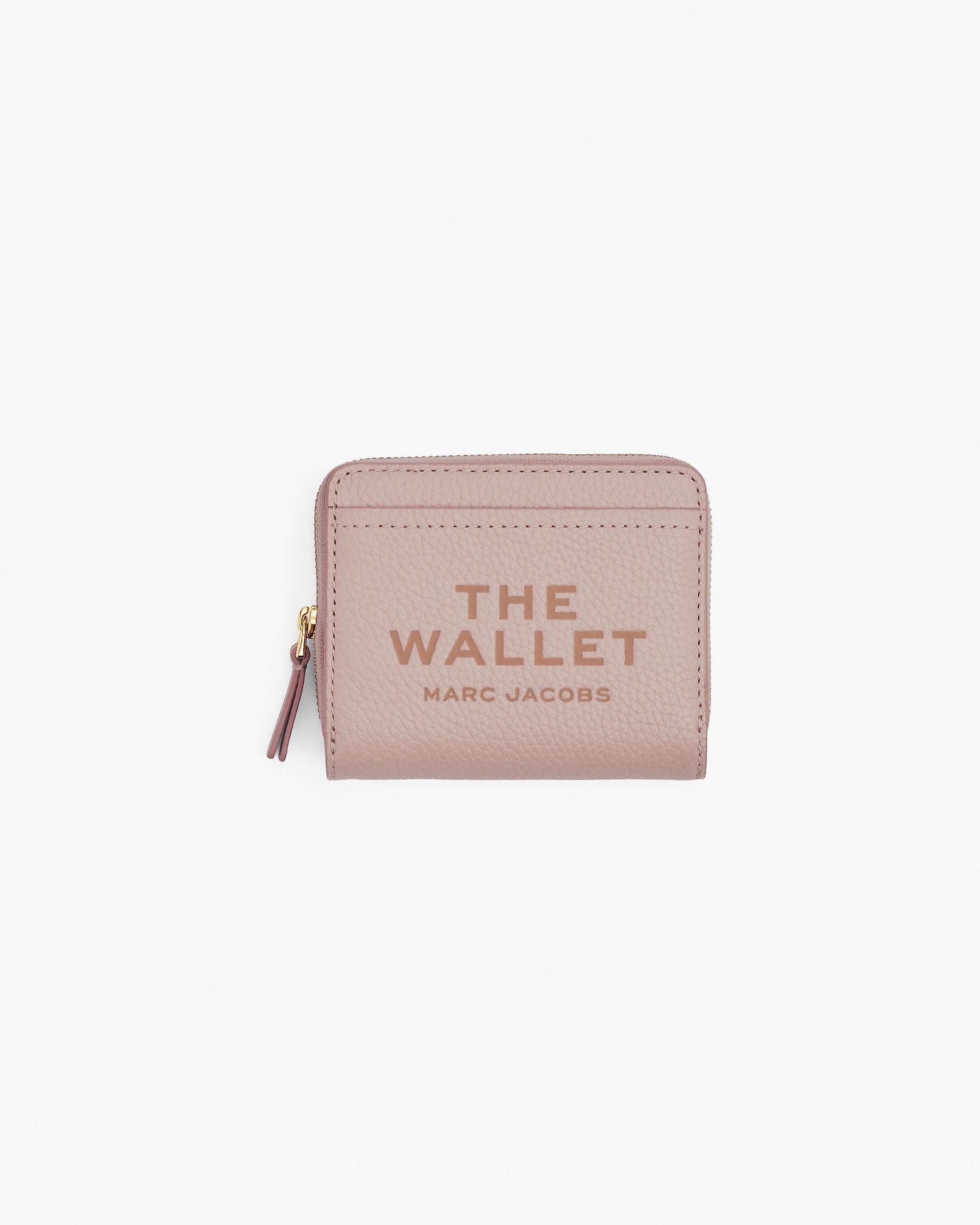 The Leather Mini Compact Wallet - Rose|Rose | Marc Jacobs US