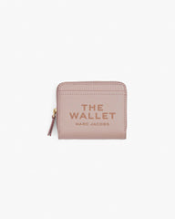The Leather Mini Compact Wallet - Rose|Rose | Marc Jacobs US