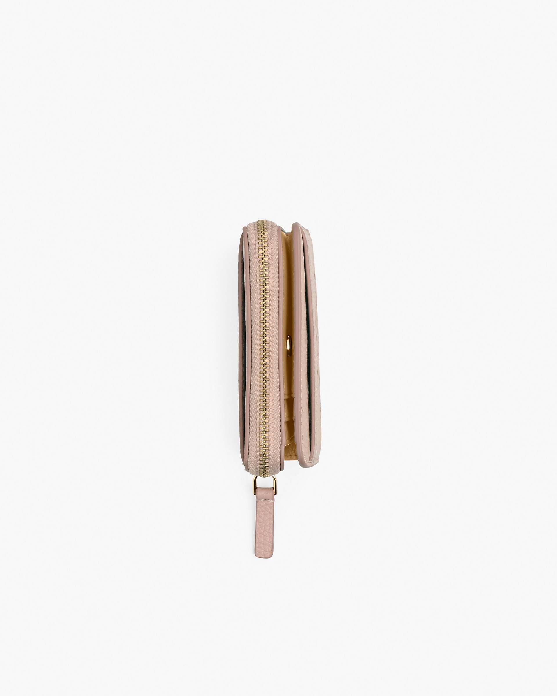 The Leather Mini Compact Wallet - Rose|Rose | Marc Jacobs US