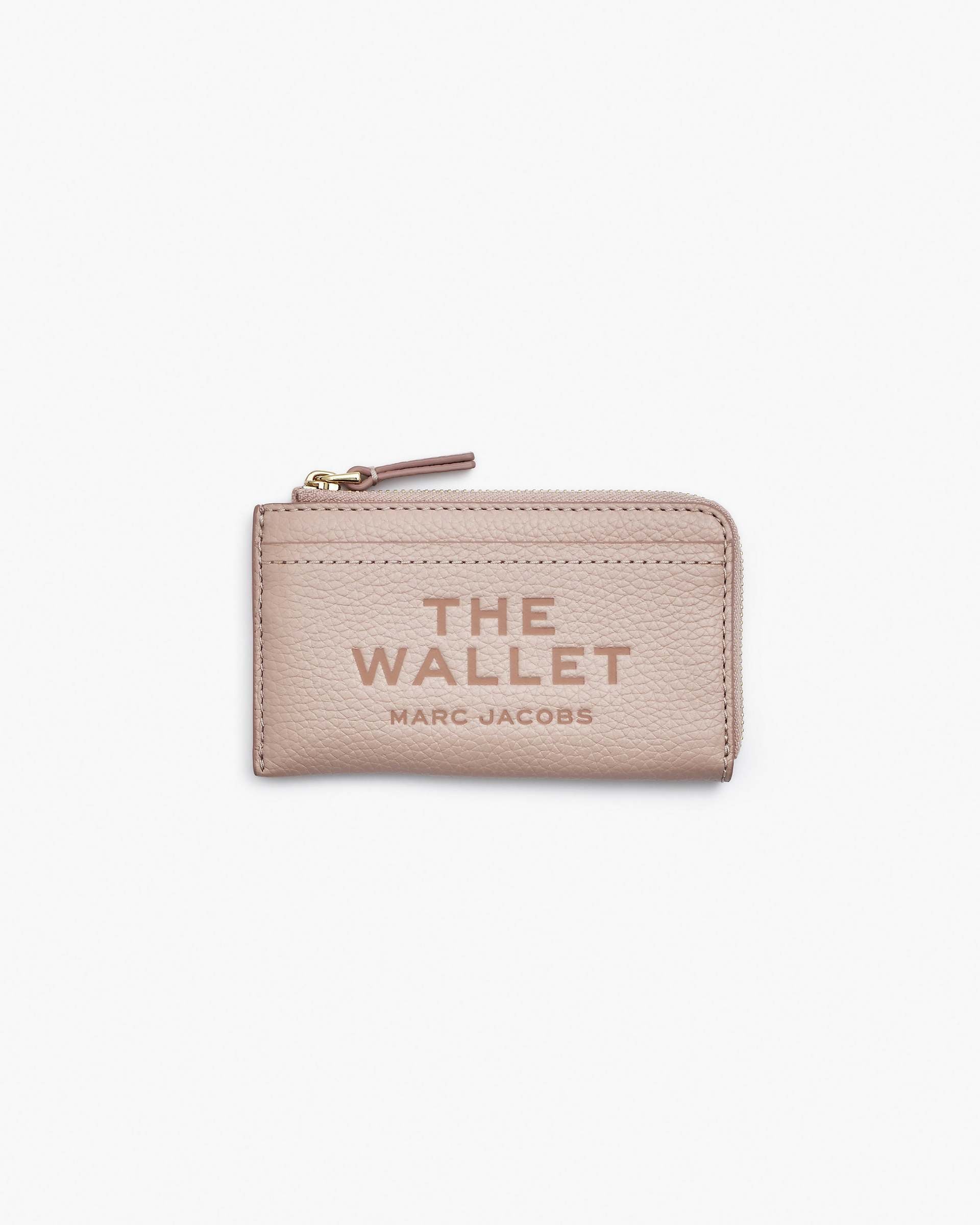 The Leather Top Zip Multi Wallet - Rose|Rose | Marc Jacobs online