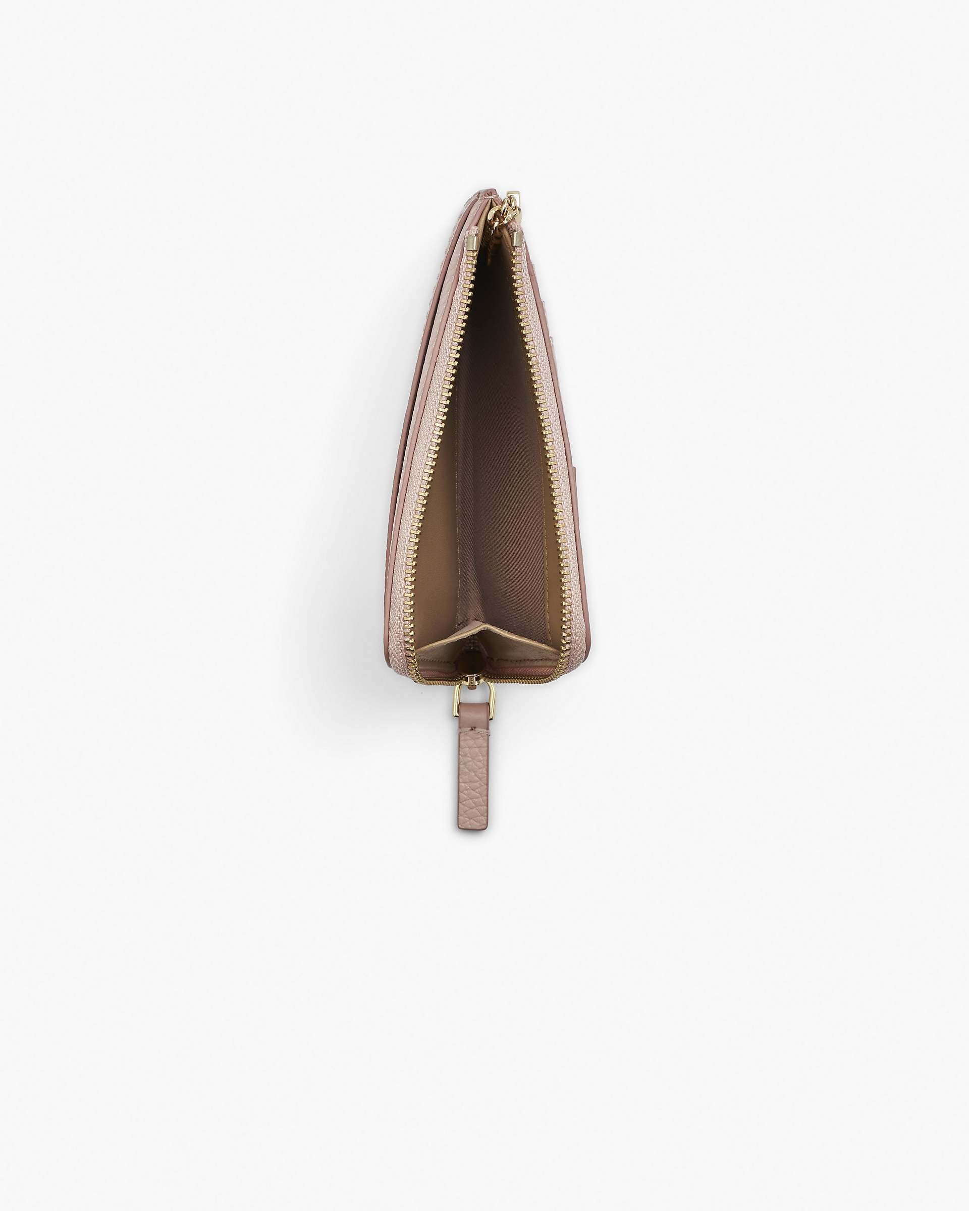 The Leather Top Zip Multi Wallet - Rose|Rose | Marc Jacobs online