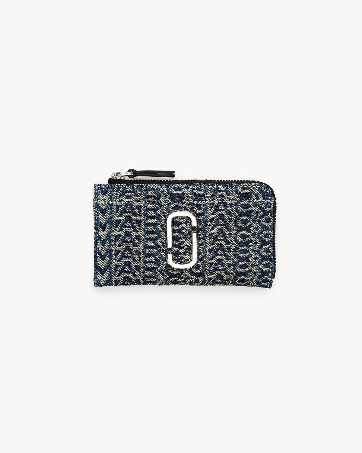The Monogram Denim J Marc Top Zip Multi Wallet - Sun Faded Denim | Marc Jacobs sale