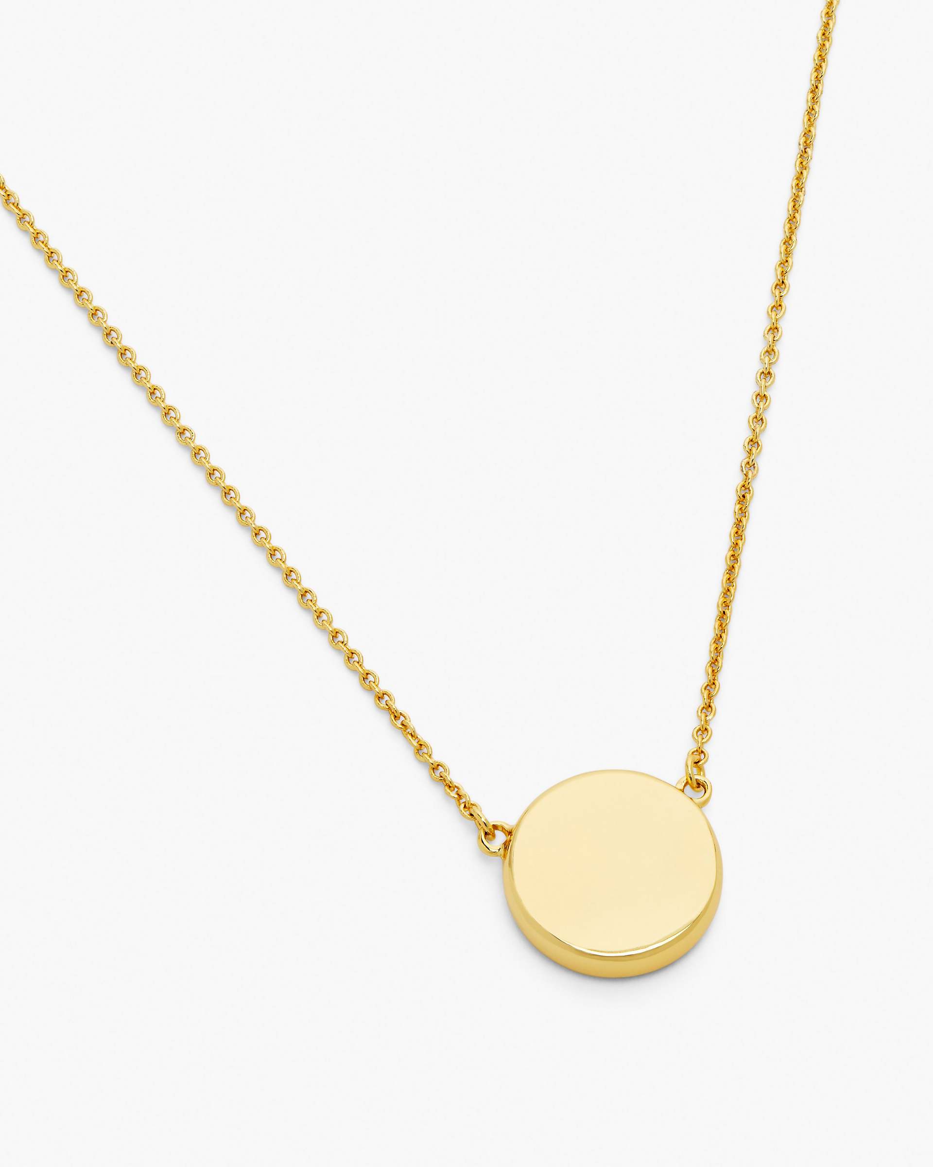 The Button Pendant Necklace - Gold/Cream | Marc Jacobs for sale
