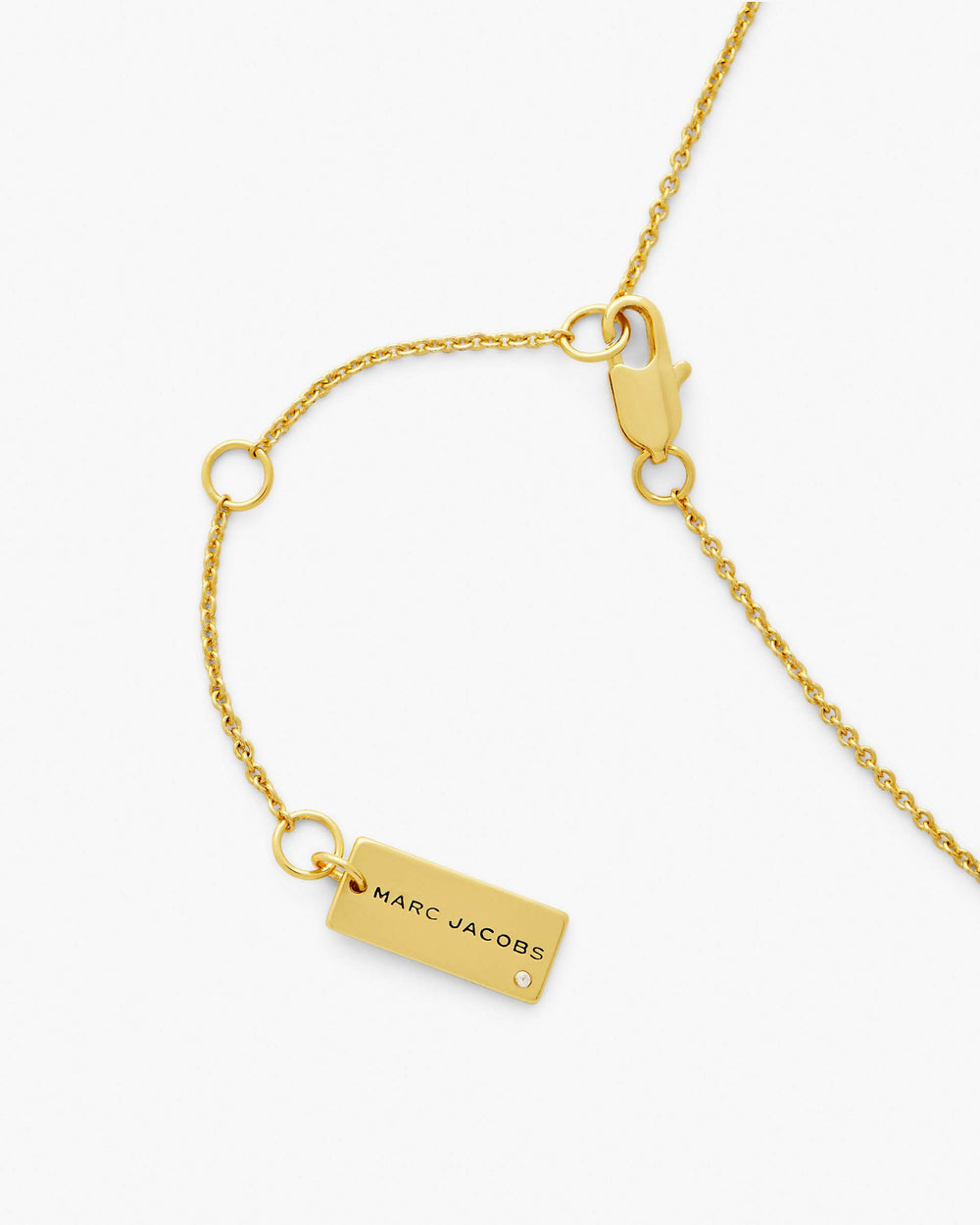 The Button Pendant Necklace - Gold/Cream | Marc Jacobs for sale