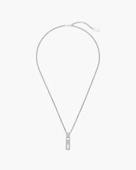 J Marc Zipper Necklace - Silver | Marc Jacobs on sale