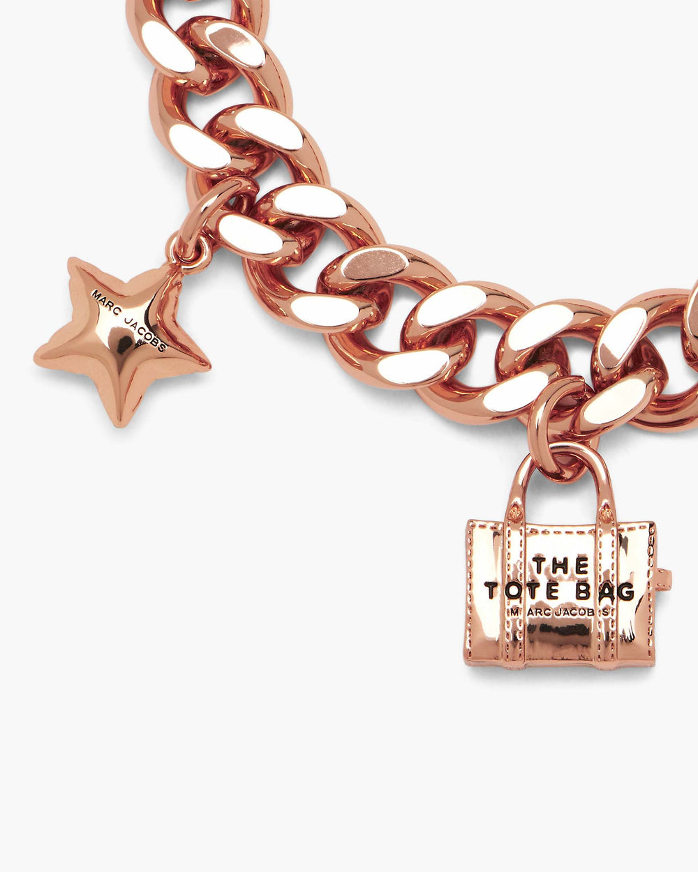 The Mini Icon Charm Bracelet - Antique Rose Gold | Marc Jacobs sale