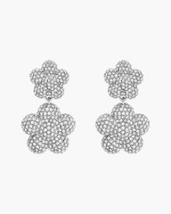 The Daisy Balloon Drop Earrings - Silver/Crystal | Marc Jacobs sale