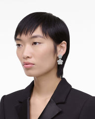 The Daisy Balloon Drop Earrings - Silver/Crystal | Marc Jacobs sale