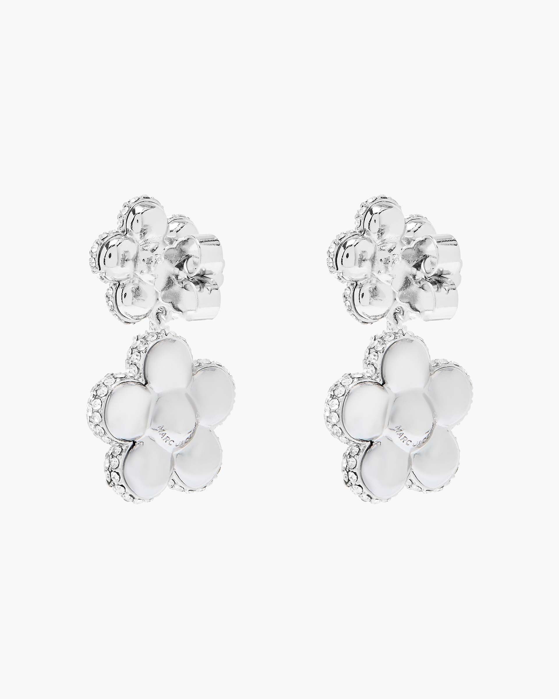 The Daisy Balloon Drop Earrings - Silver/Crystal | Marc Jacobs sale
